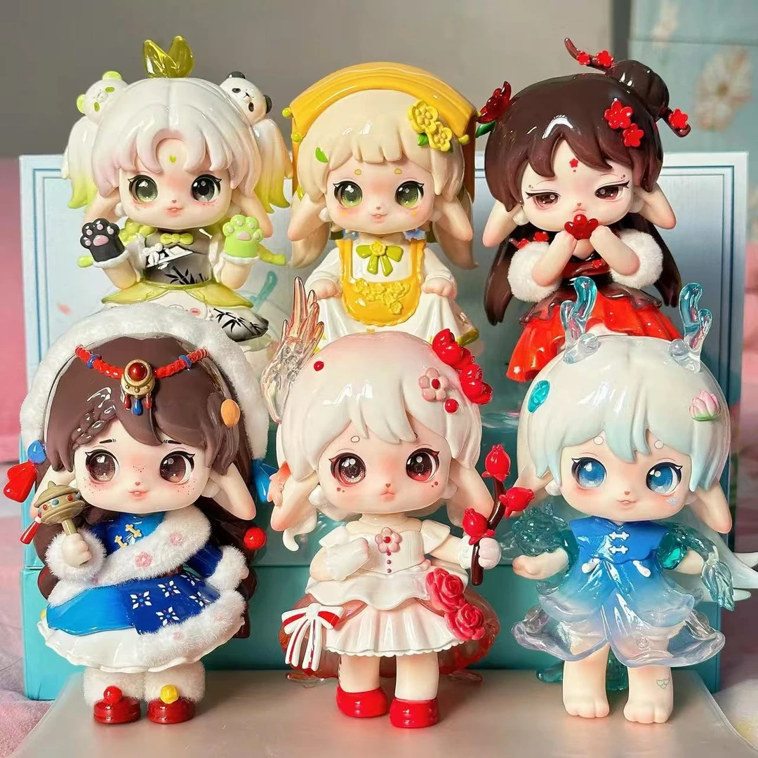 【萌萌拆盒】茶仙坊一代盲盒手办