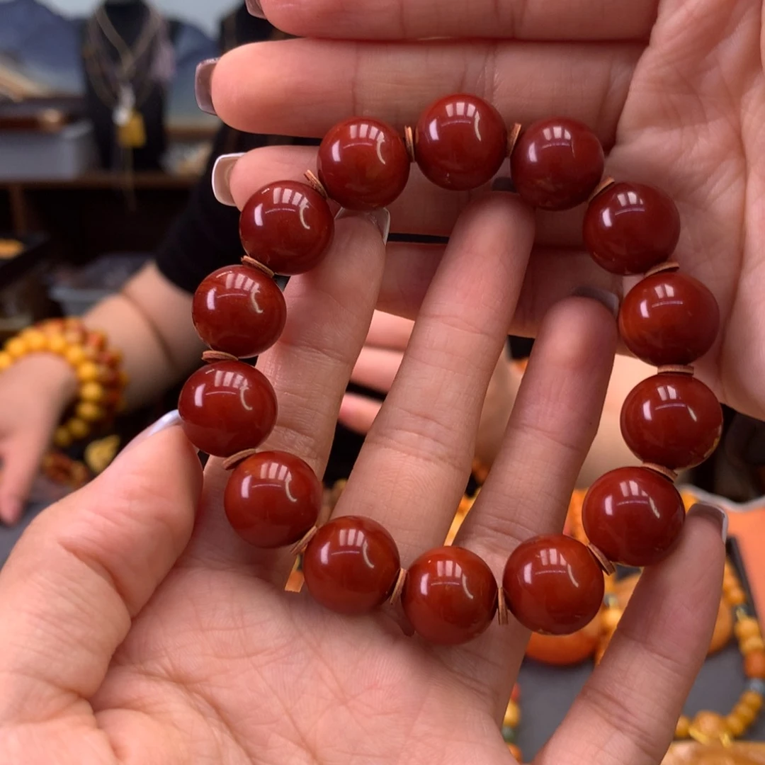 未镶嵌蜜蜡手串天然