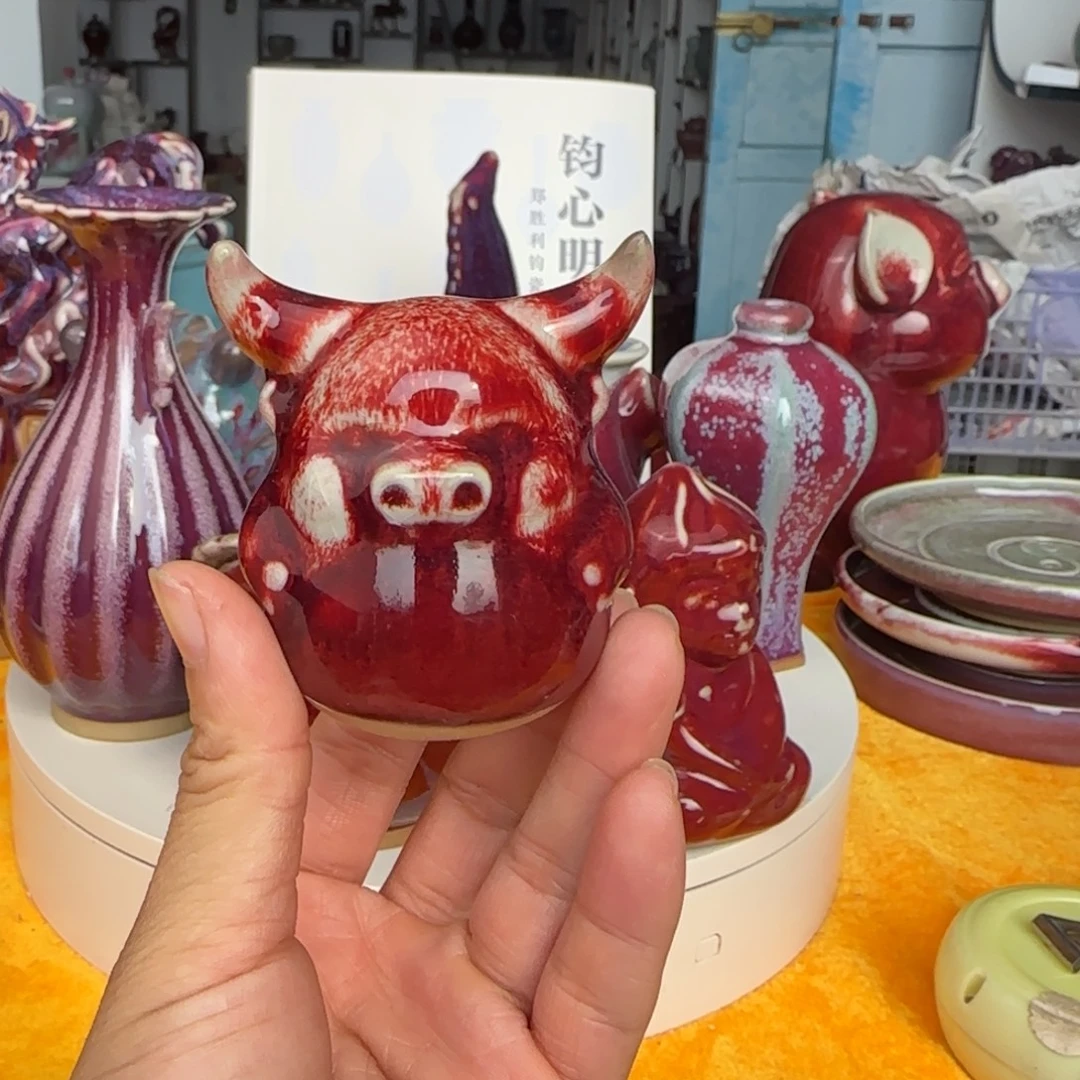 摆件郑家钧瓷摆件
