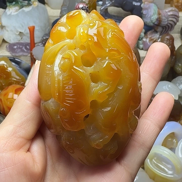 玛瑙/玉髓未镶嵌饰品