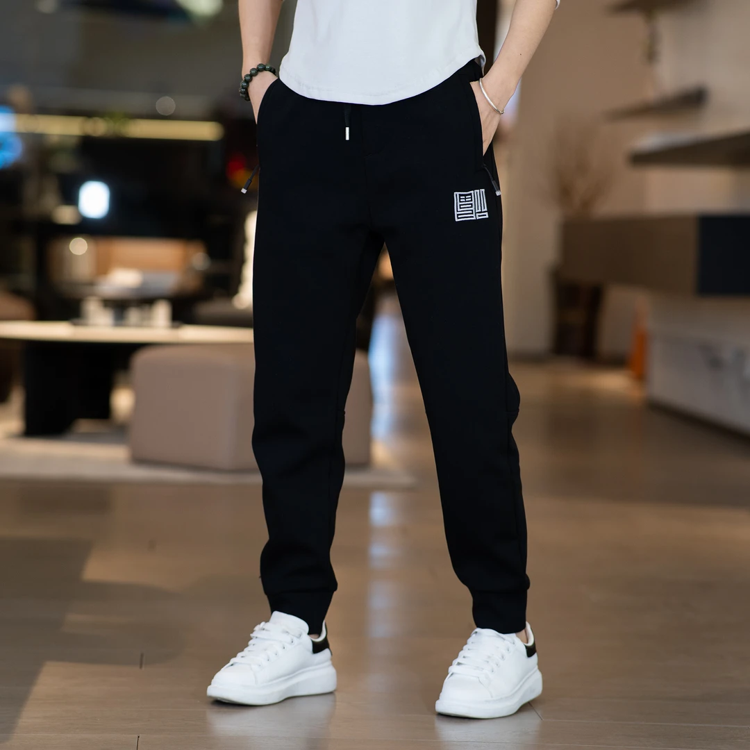 裤子男款爆款2025新款男士裤子气场强大高级感男装轻奢痞帅男装81