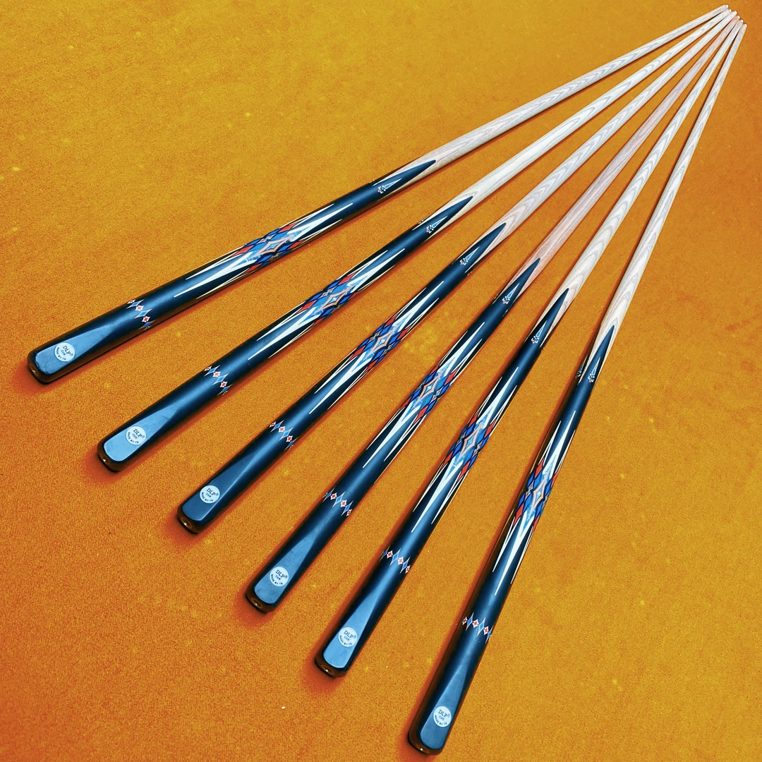 桌球杆入门级球杆台球杆小头专用通杆中式黑八中头新款专业