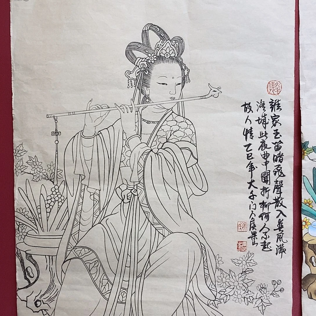 国画大风堂嫡传-侯果山老师作品路