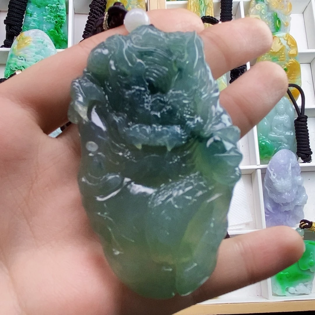 未镶嵌定制翡翠会****躺翡翠