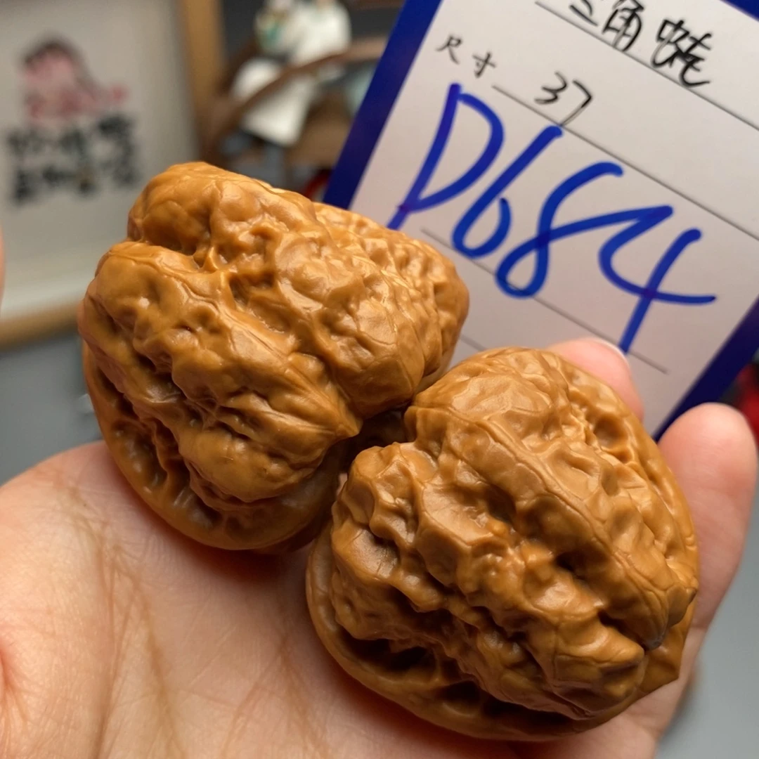 吊坠文玩核桃三角蛙37