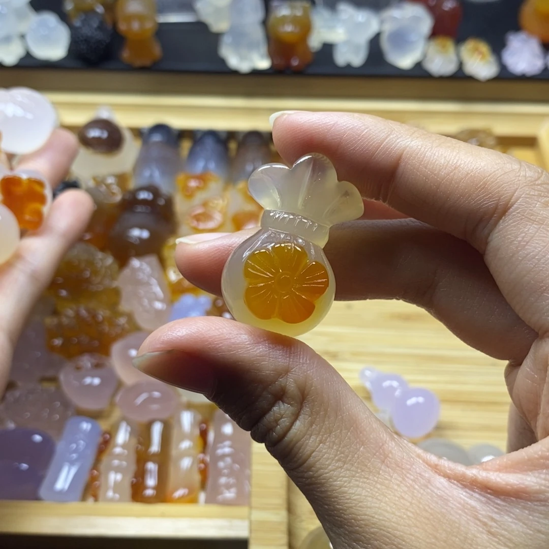 玛瑙/玉髓颈饰未镶嵌彤***咪