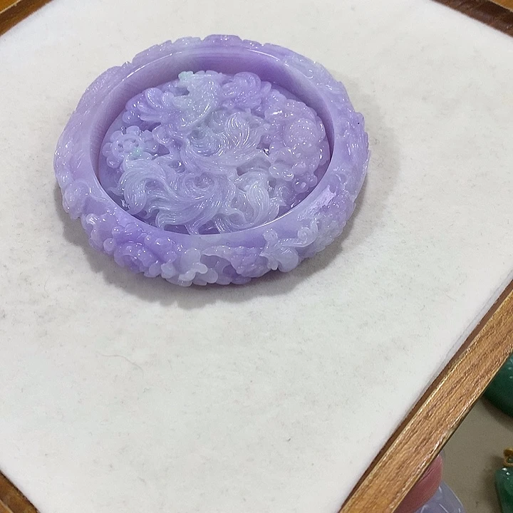 翡翠未镶嵌手镯翡翠手镯60.7