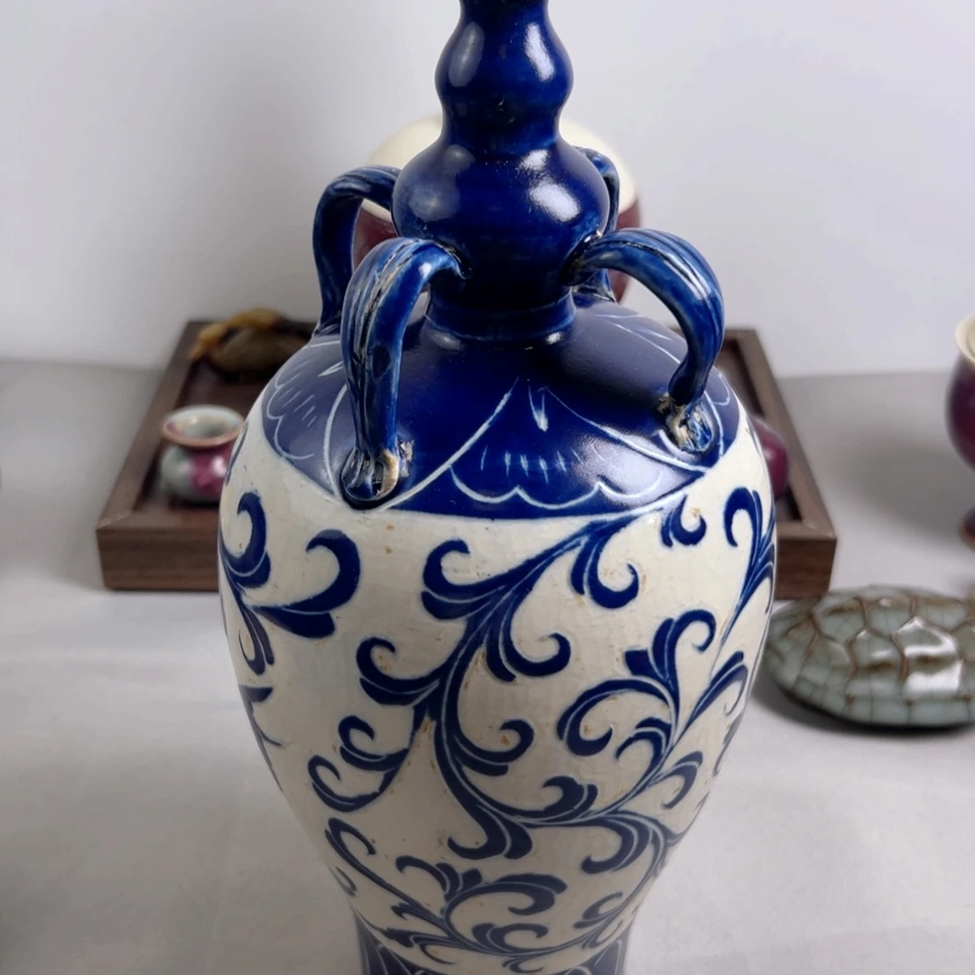 孤***者摆件釉的颜色8888瓷