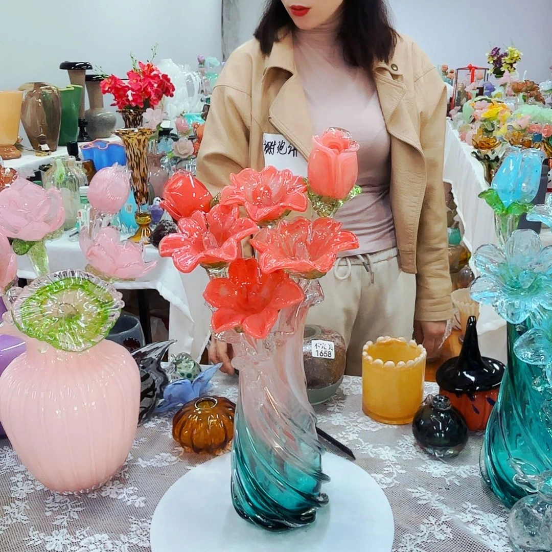 琉璃花瓶花器艺术品