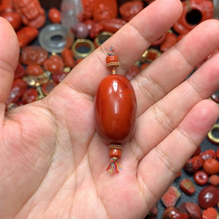 南红玛瑙未镶嵌项圈
