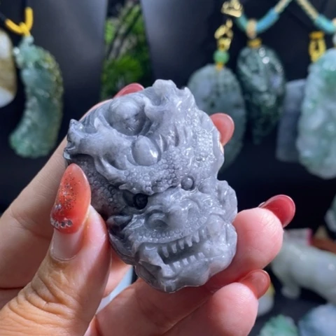 【闪购商品】颈饰未镶嵌翡翠龙头