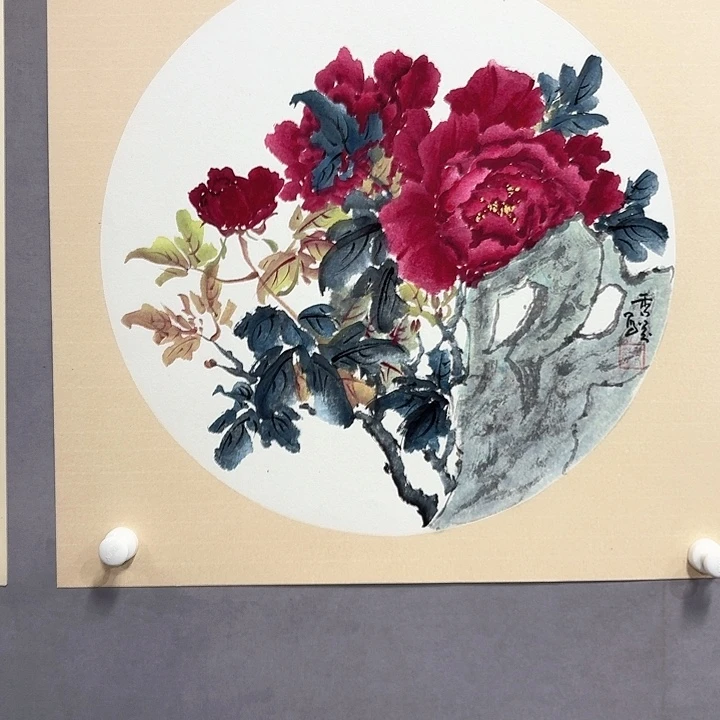 国画亲笔手绘放心去藏