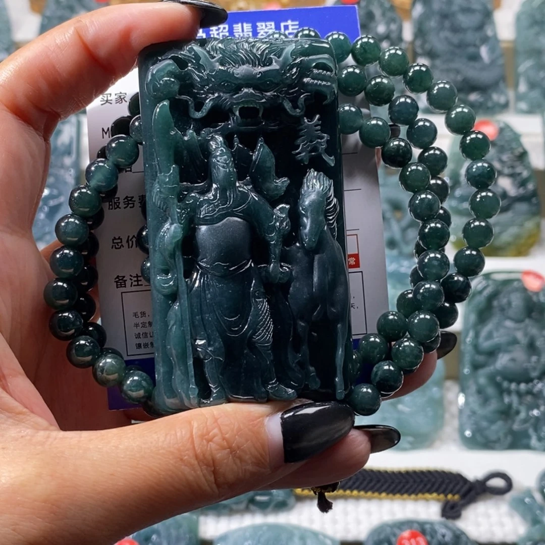 ℡***³颈饰未镶嵌翡翠翡翠