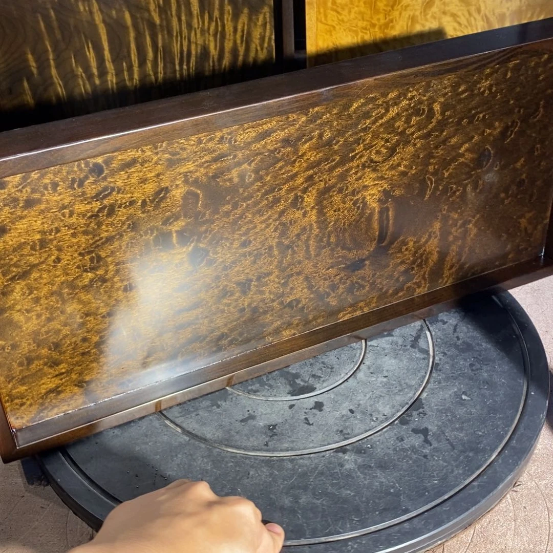 金丝楠?***?金丝楠木文盘