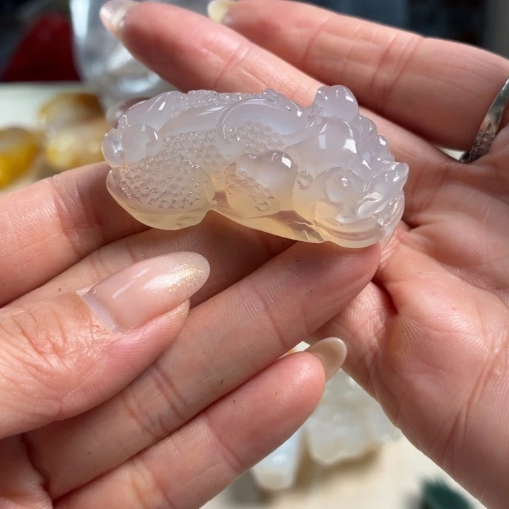玛瑙/玉髓未镶嵌吊坠(不含链)