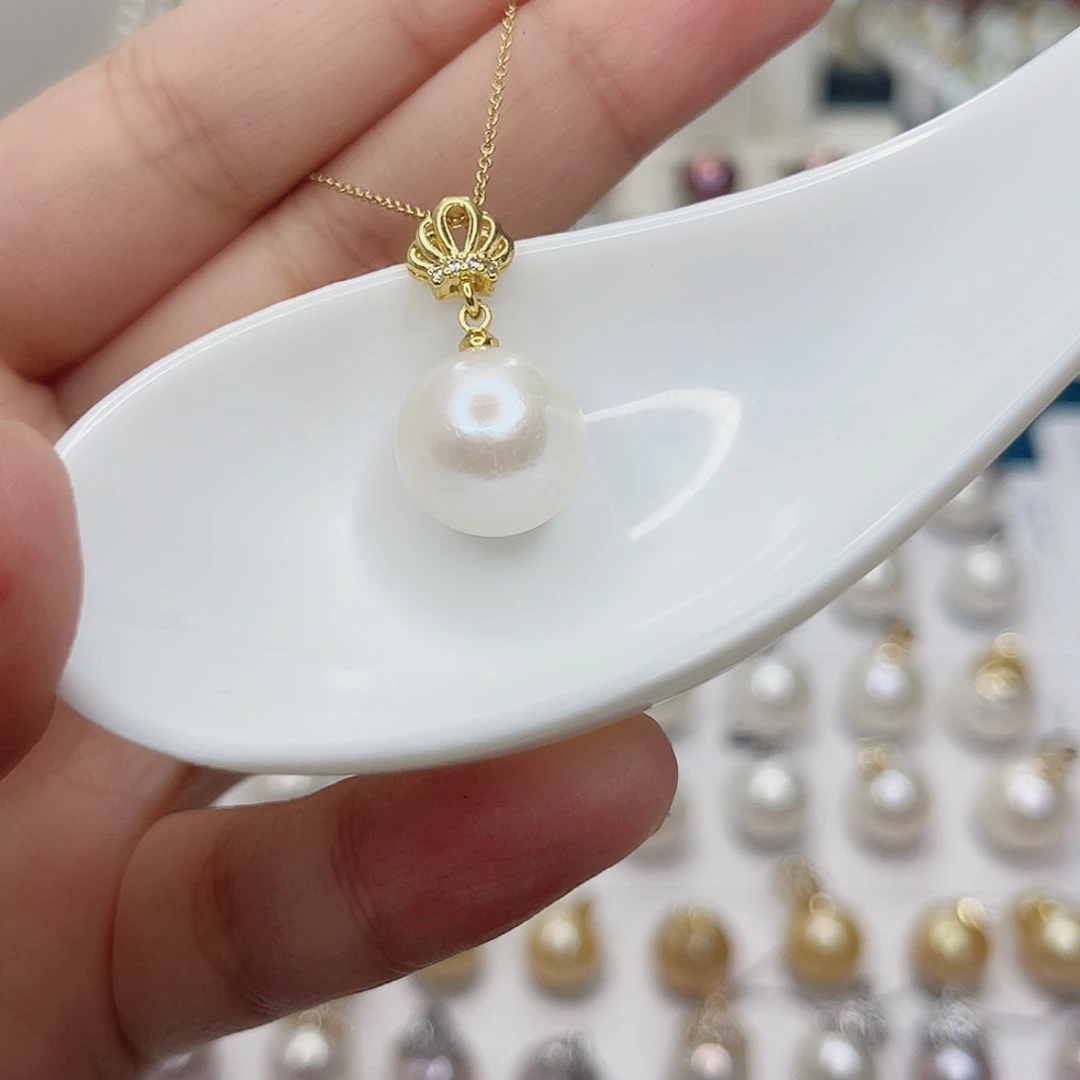 淡水珍珠合金吊坠(赠链)