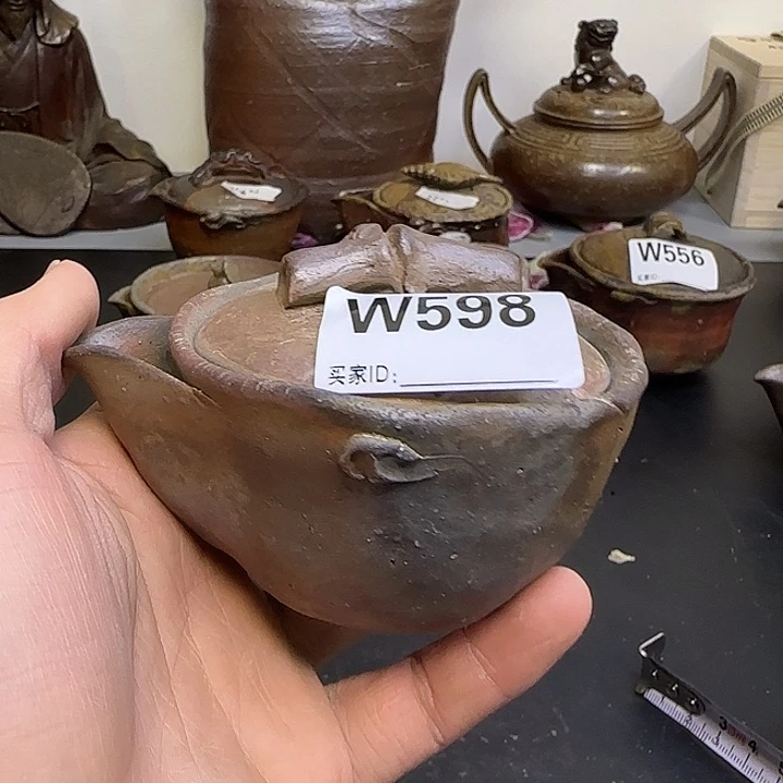 备前烧作品备前烧作品盖子瓢