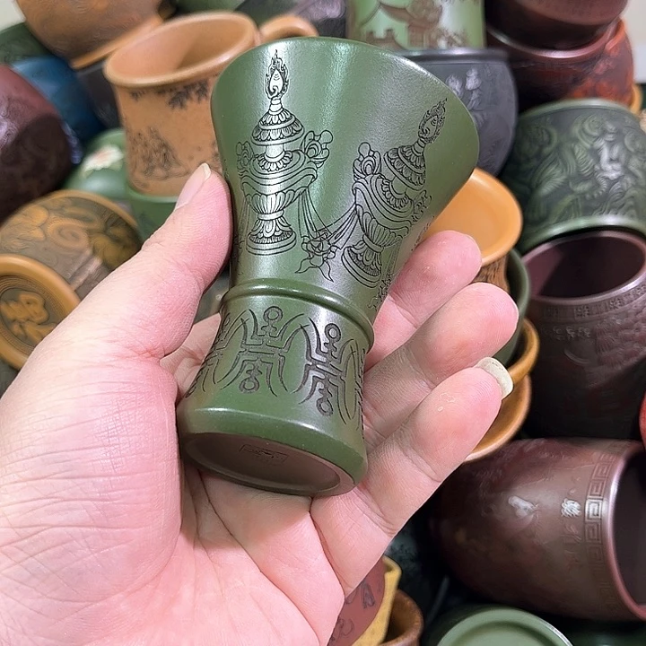 茶杯紫砂全手工紫砂主人杯