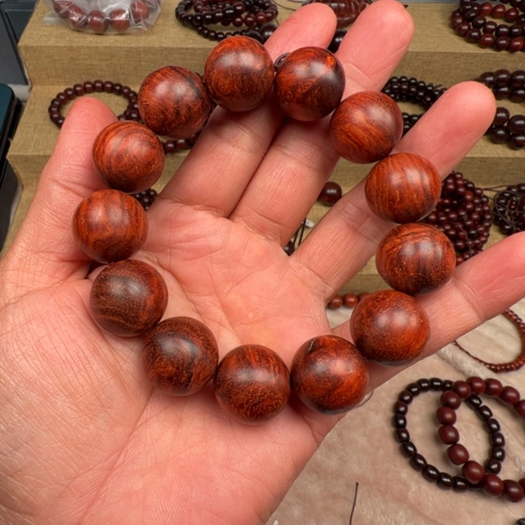 玫***惑手串/手链小叶紫檀18瘤疤原汁原味