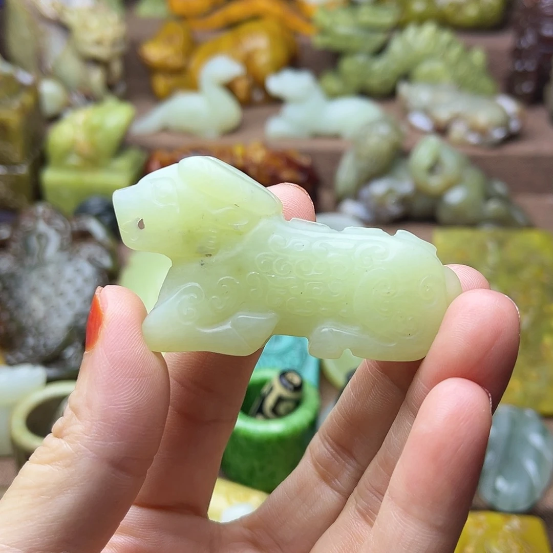 白玉菩提吊坠40。。