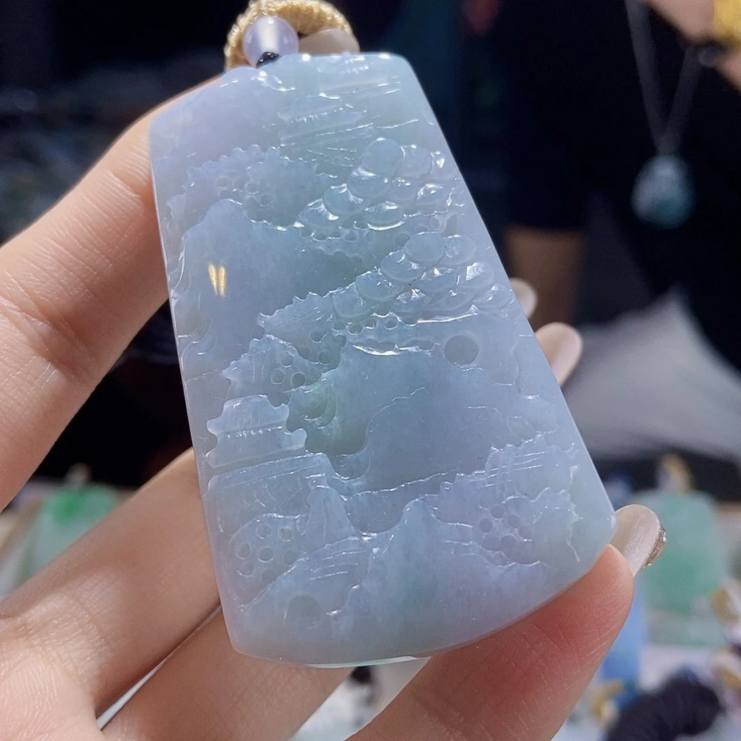颈饰未镶嵌翡翠翡翠