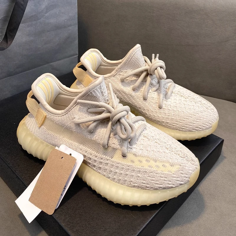 350椰子网面鞋男女款2025新款春夏季爆款百搭舒适平底运动休闲鞋