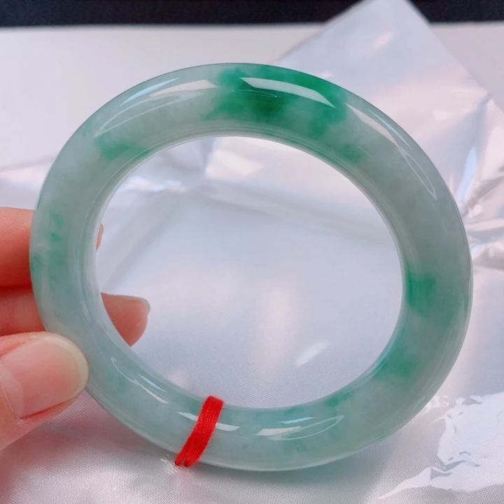 翡翠未镶嵌手镯（圆镯）55圈口