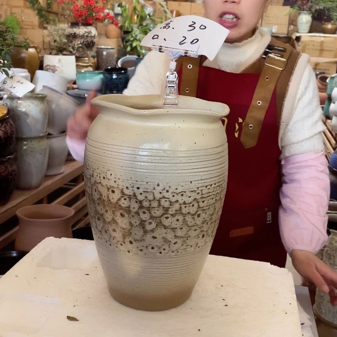 紫砂花盆高度30口径20