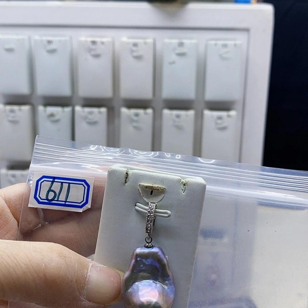 颈饰合金淡水珍珠