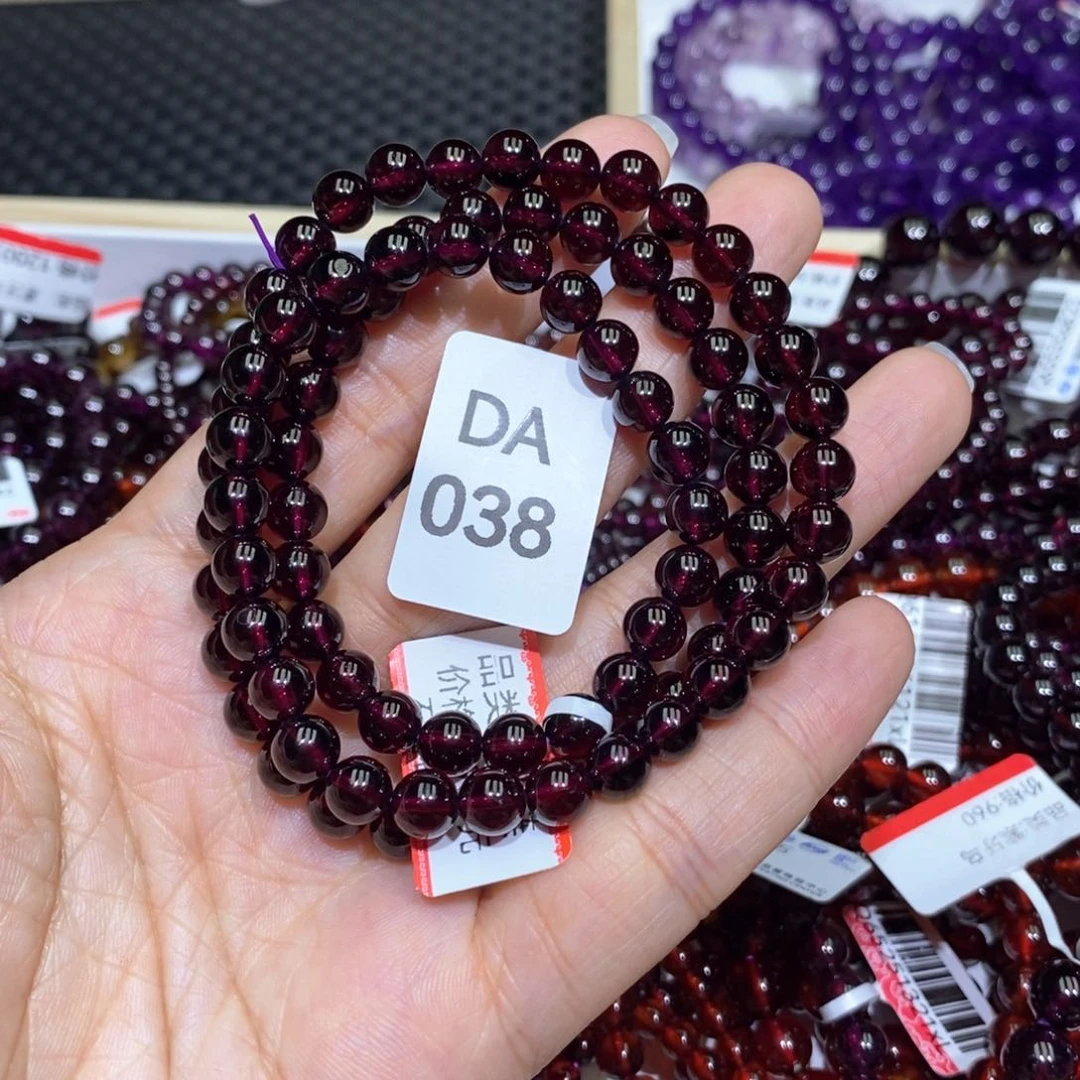 石榴石手链未镶嵌平****8