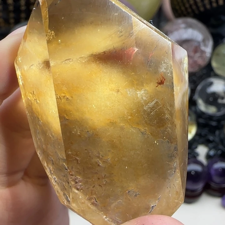 水晶未镶嵌摆件a938