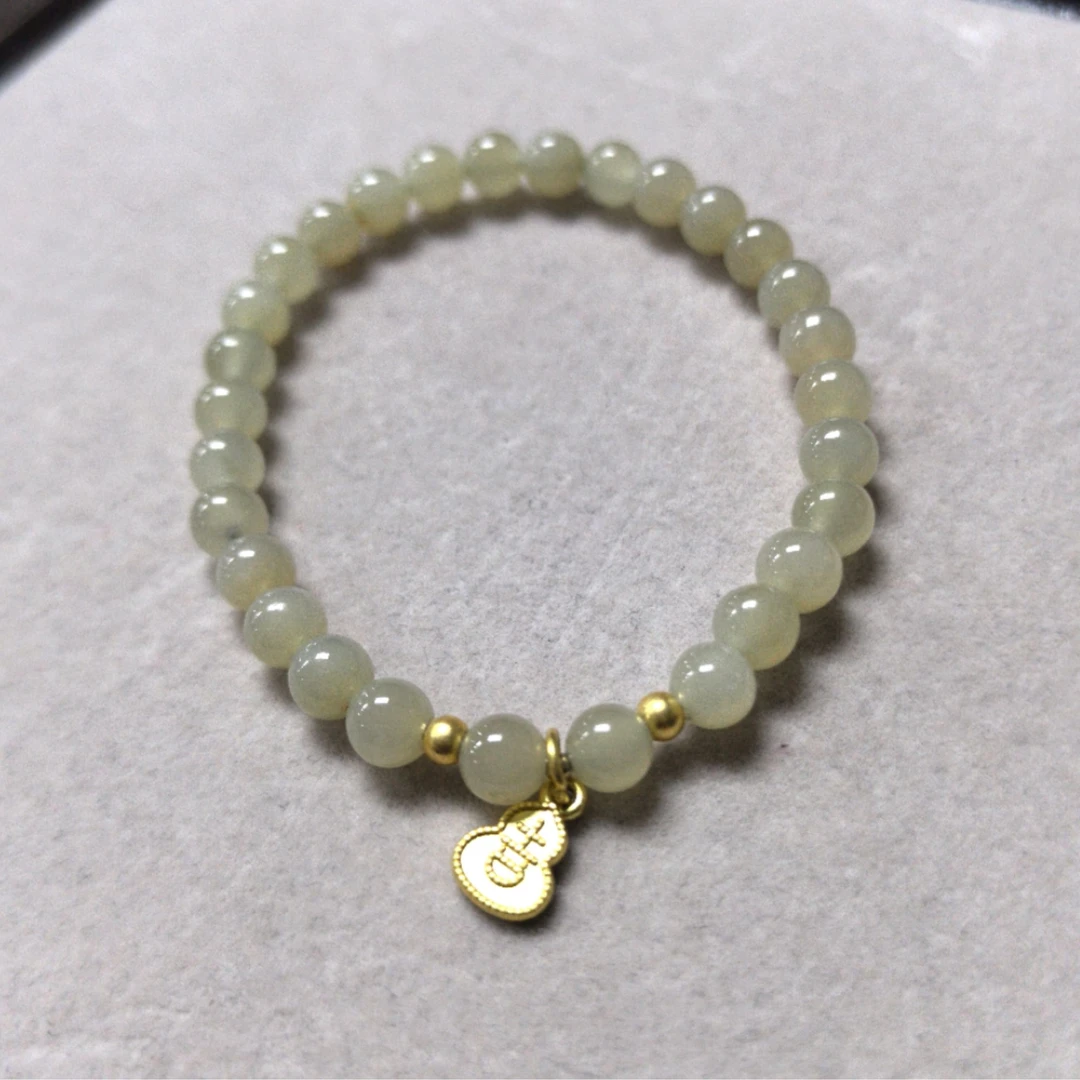 6mm浅晴水手串 3164