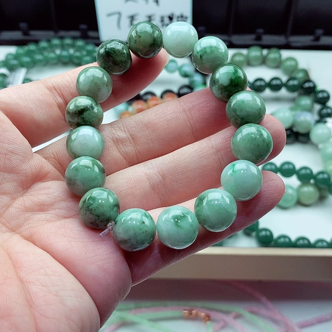 翡翠未镶嵌毛衣链