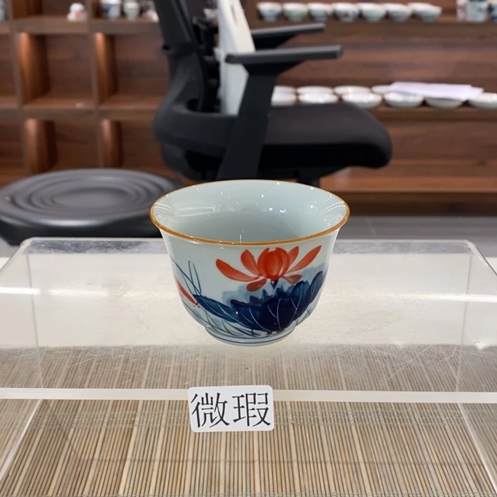 釉下老陶泥手工绘制