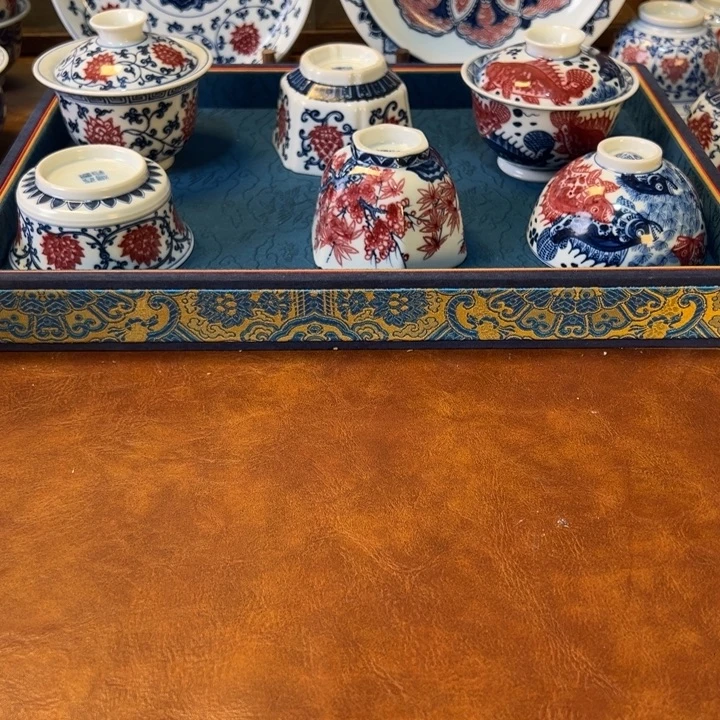 摆件景德镇茶器百宝箱