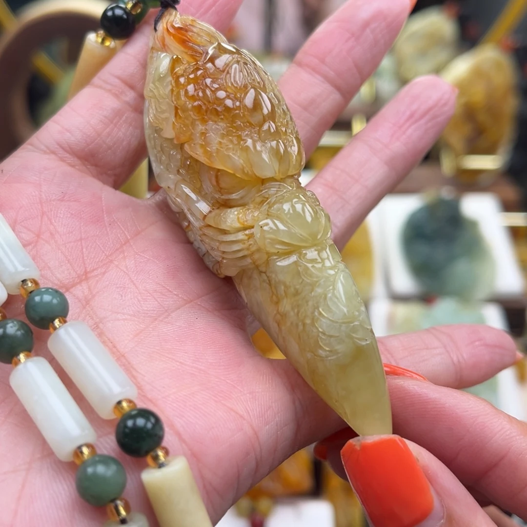 未镶嵌岫玉挂件挂件