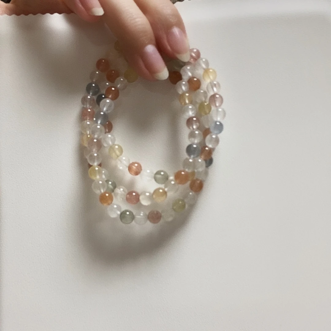 水晶颈饰未镶嵌简单