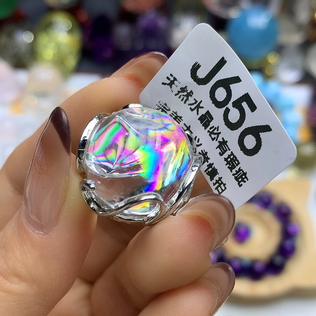 水晶未镶嵌珠宝半成品