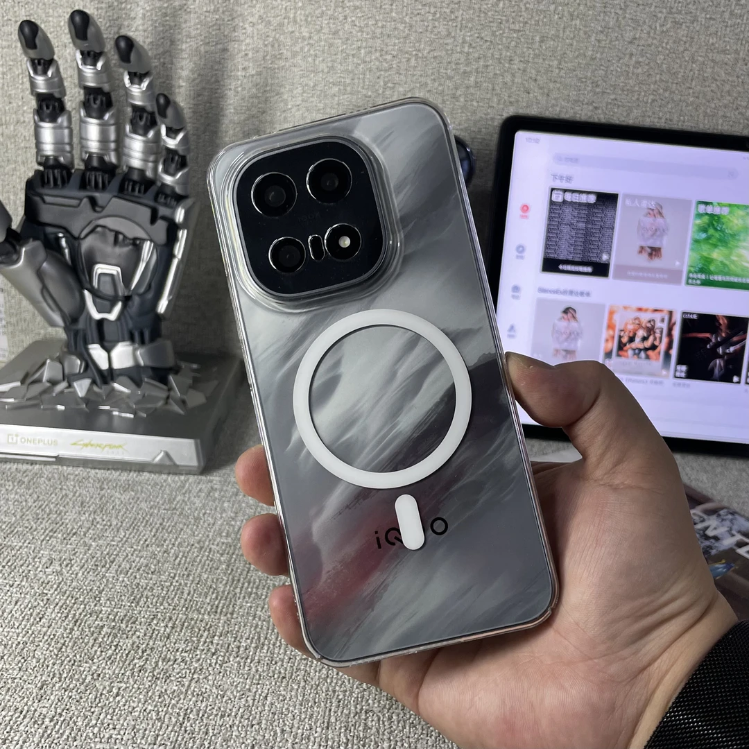 超薄高透适用iQOO15手机壳磁吸透明V2505A硬壳爱酷15保护套新款iq