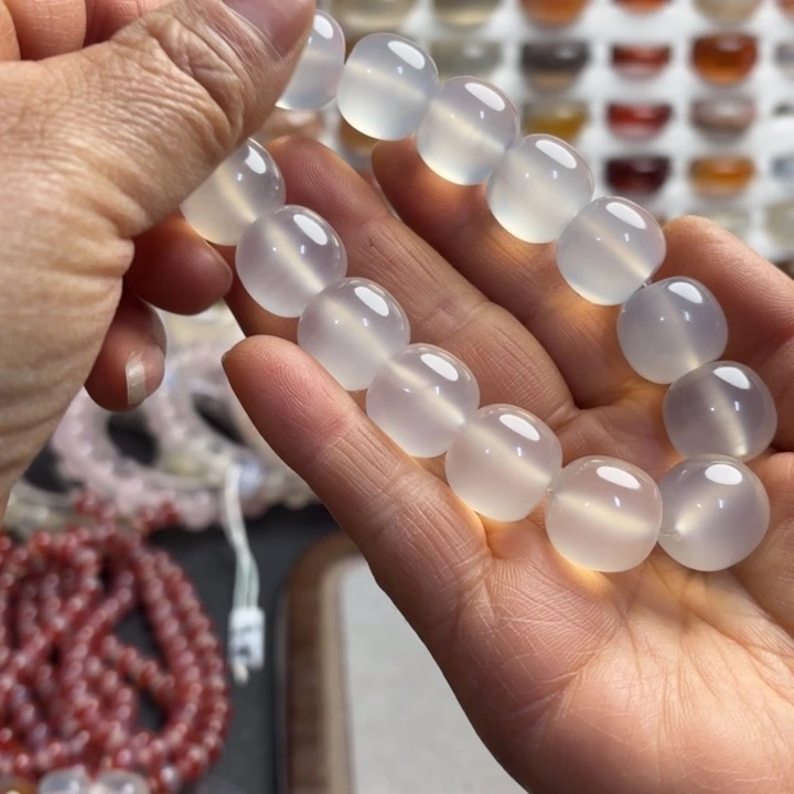 玛瑙/玉髓未镶嵌手链