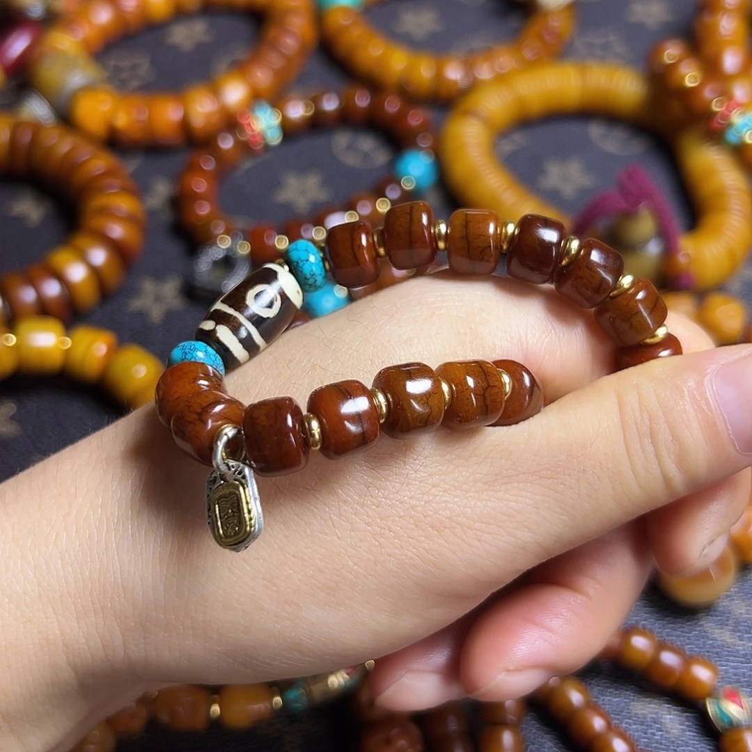 牛骨手串/手链藏区手串牛骨