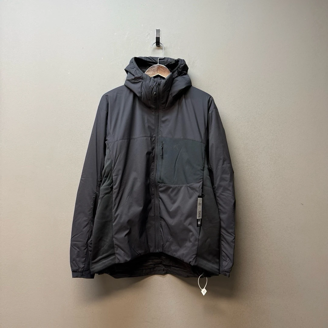 Arcteryx 始祖鸟 Leaf 军鸟/04102/黑色Atom连帽棉服 全新带吊