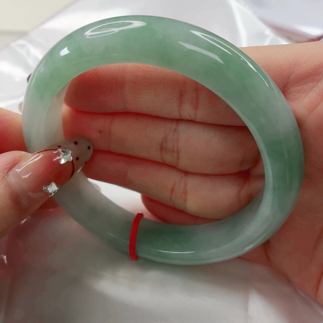 翡翠未镶嵌手镯58.9x413