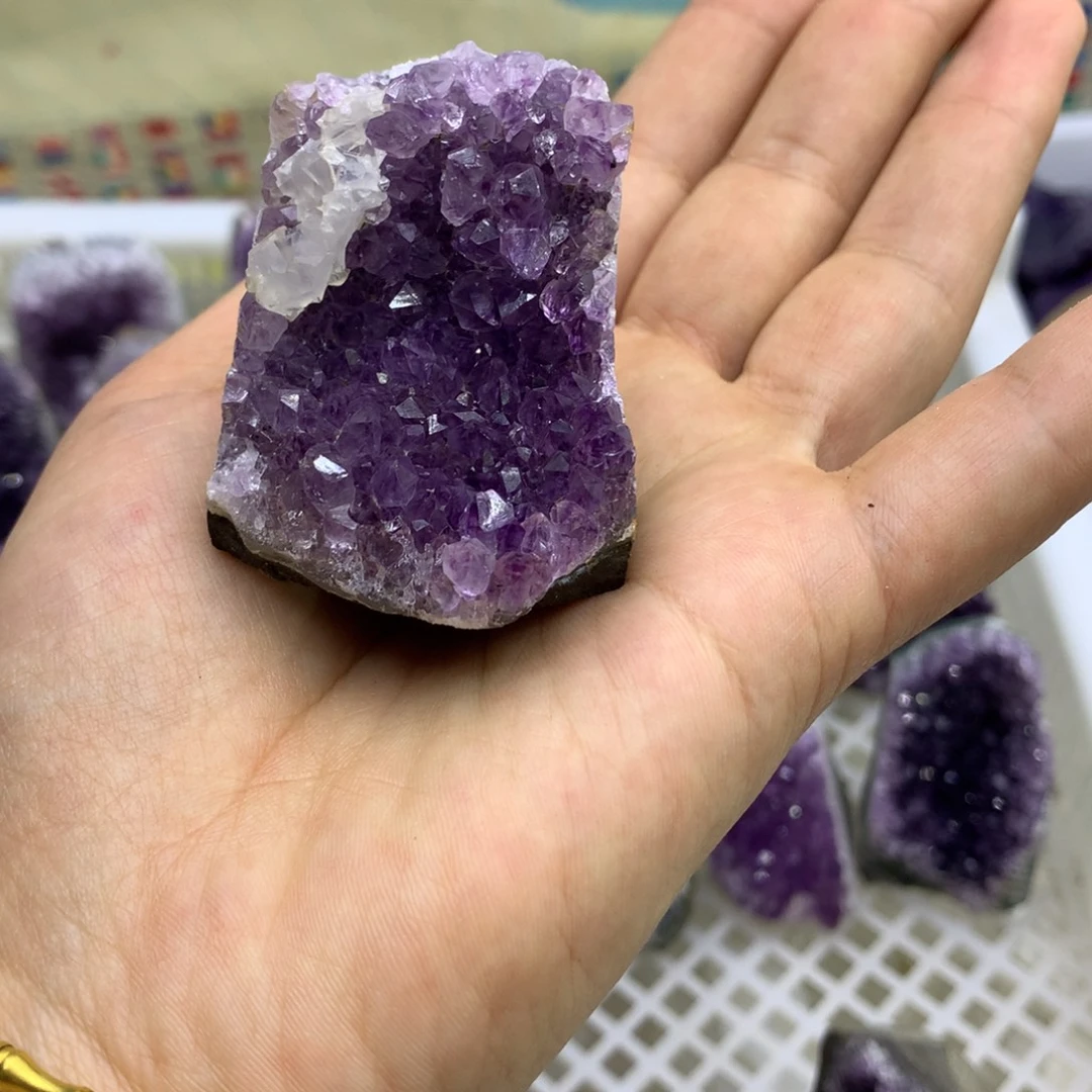 白****未镶嵌水晶珠宝半成品天然