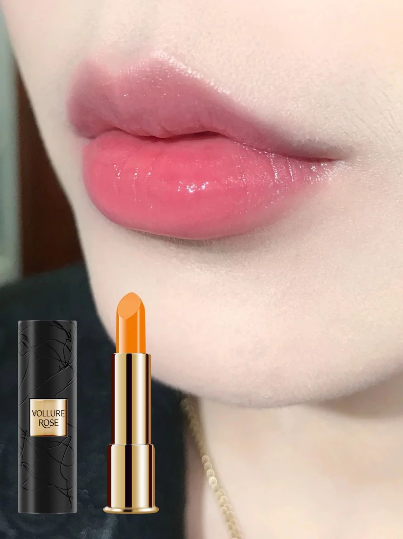 索仑玫瑰润唇膏口红千人千色显白滋润唇膏