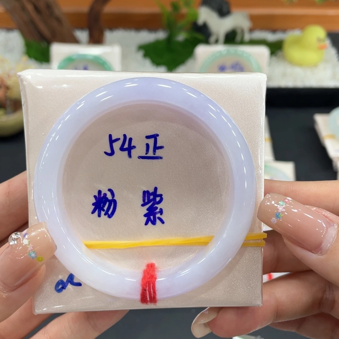 翡翠未镶嵌手镯天然缅甸翡翠A货手镯66