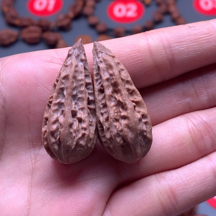 手串文玩核桃611水滴两只40×17