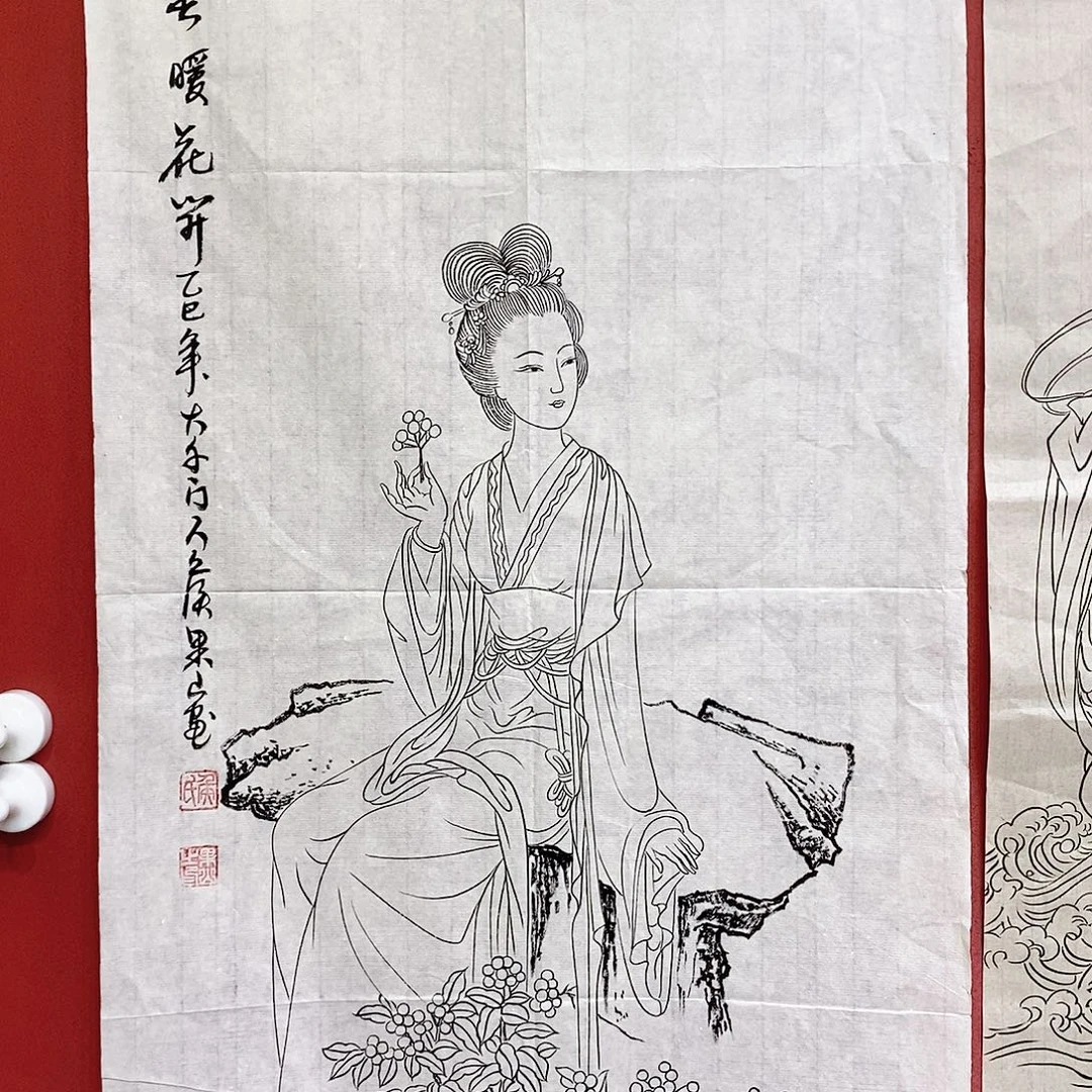 国画大风堂嫡传-侯果山老师作品路