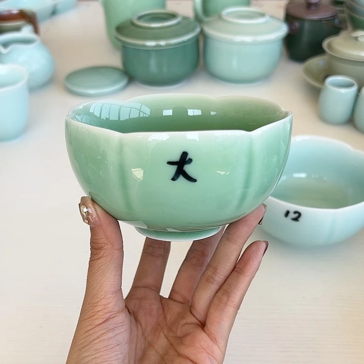 小米茶器龙泉青瓷