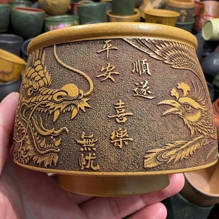 茶杯紫砂全手工紫砂